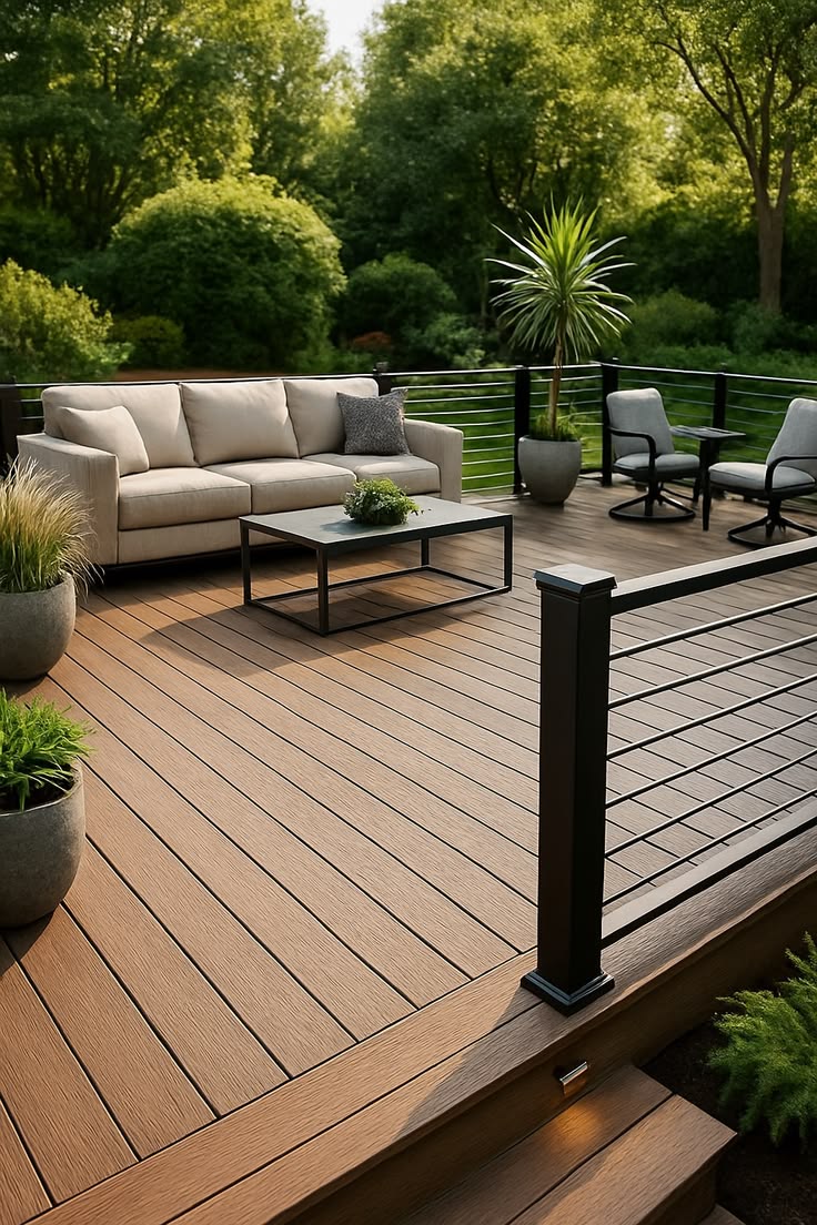 Hardwood Outdoor Deck